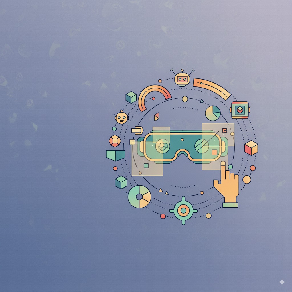 Experiencia de realidad aumentada y visor 3D en un móvil