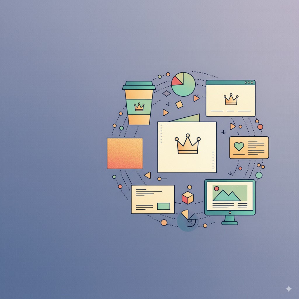 Aplicación de logotipo en papelería