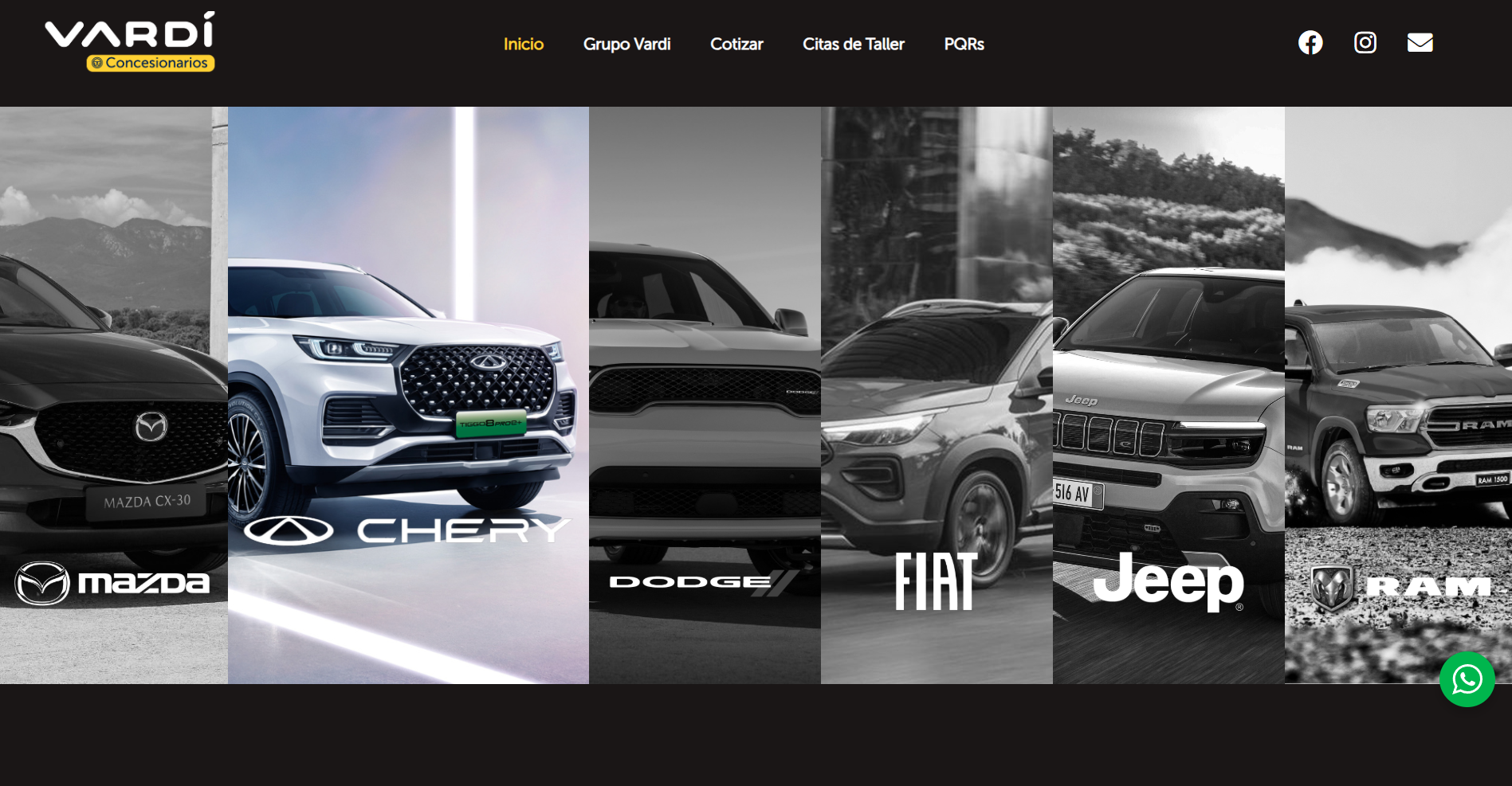 Identidad visual aplicada en web